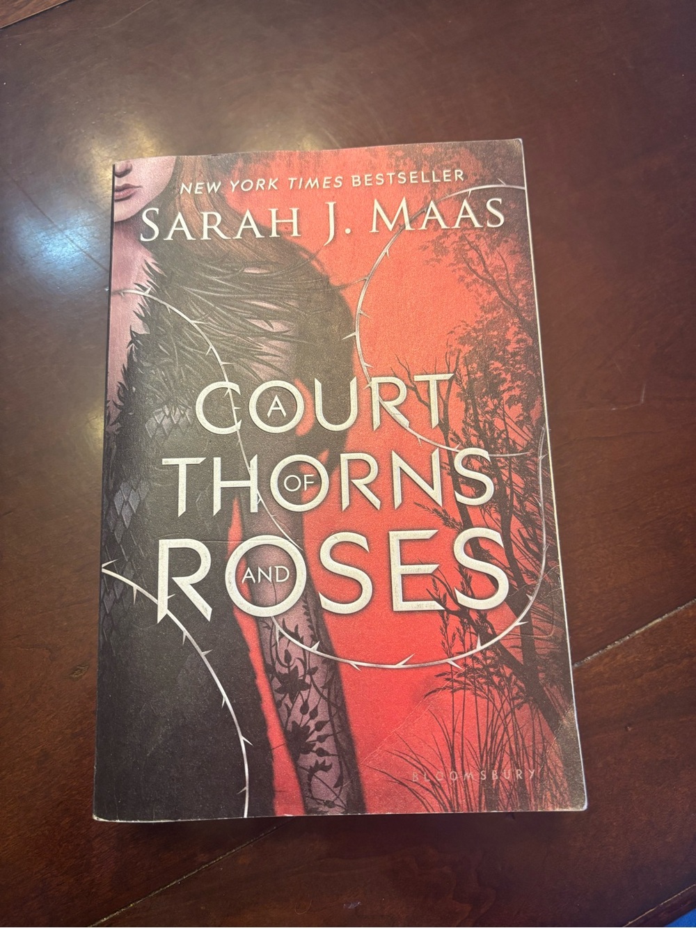 OOP - A Court of Thorns and Roses by Sarah J. Maas - Adult Fantasy Romance Book